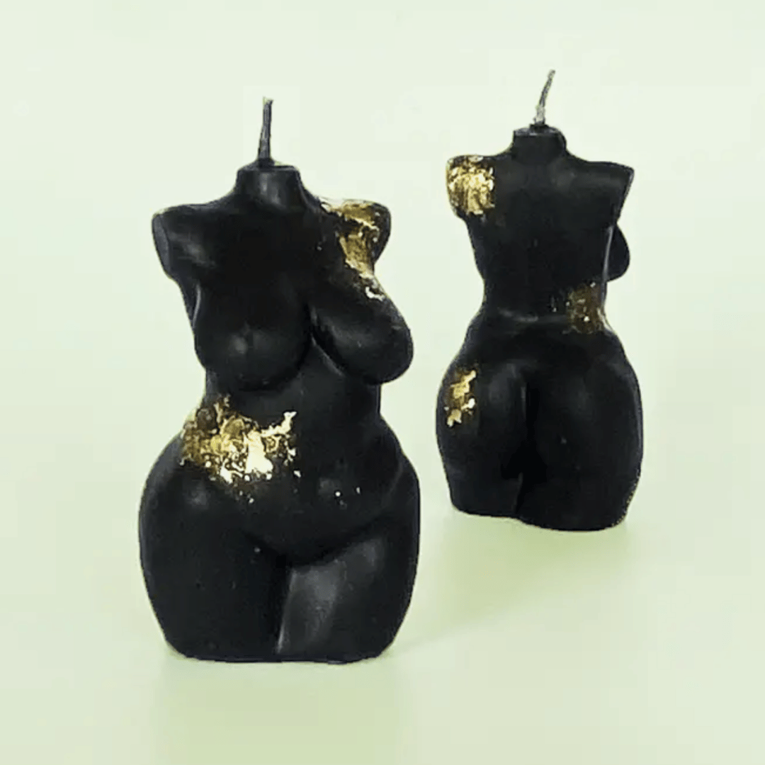 Protection from the Patriarchal Gaze Spell Beeswax Candle I by Goddex Apothecary