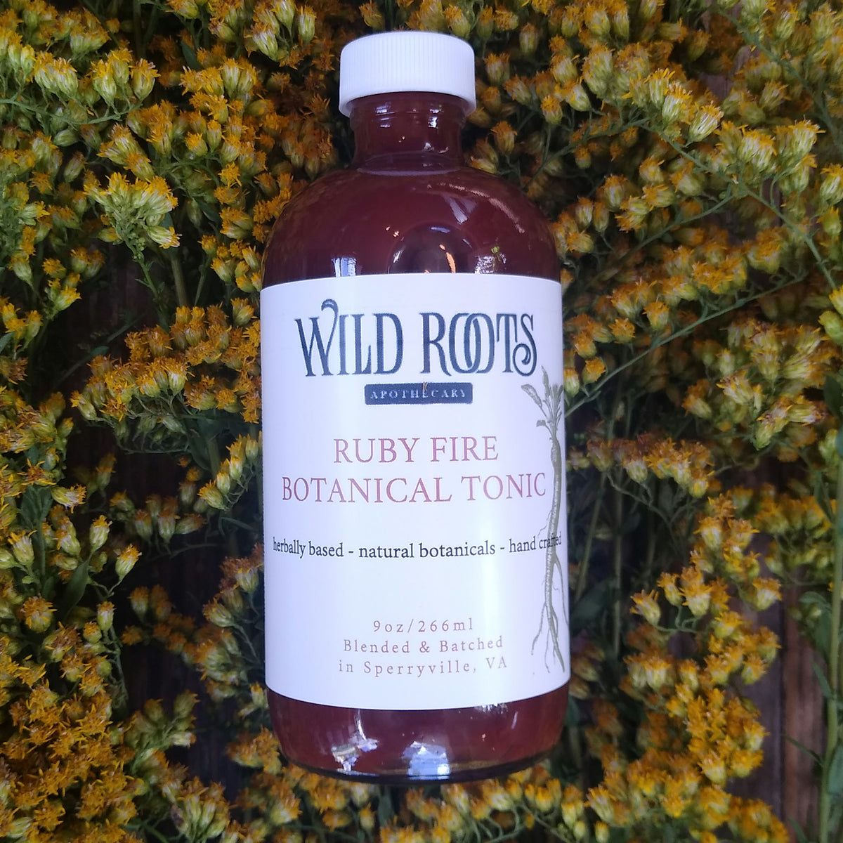 Ruby Fire Botanical Tonic | Immune-Boosting Herbal Fire Cider