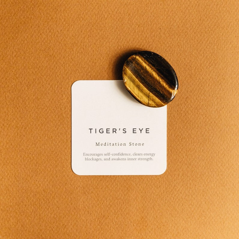 Tiger&#39;s Eye Meditation Stone