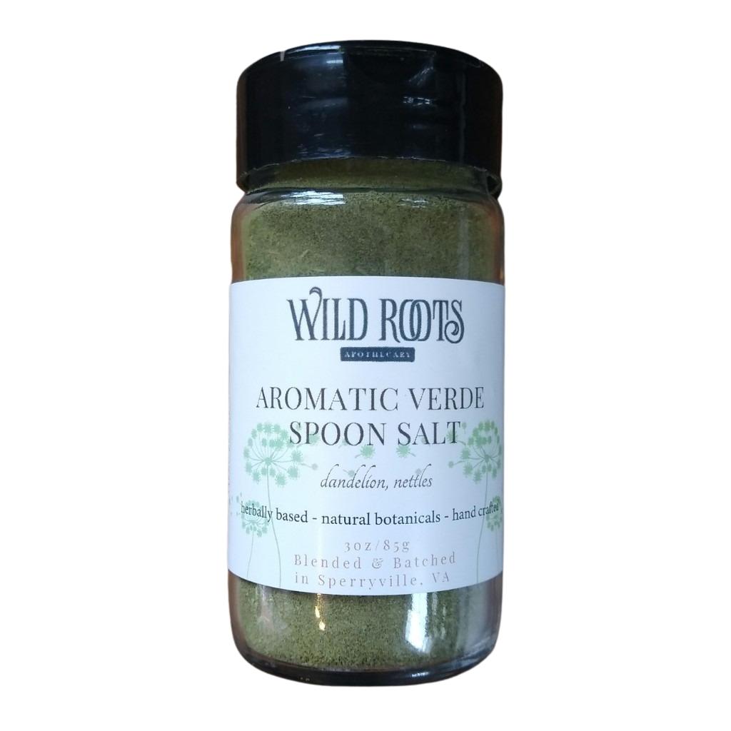 Aromatic Verde Spoonsalt—Wild Roots Apothecary