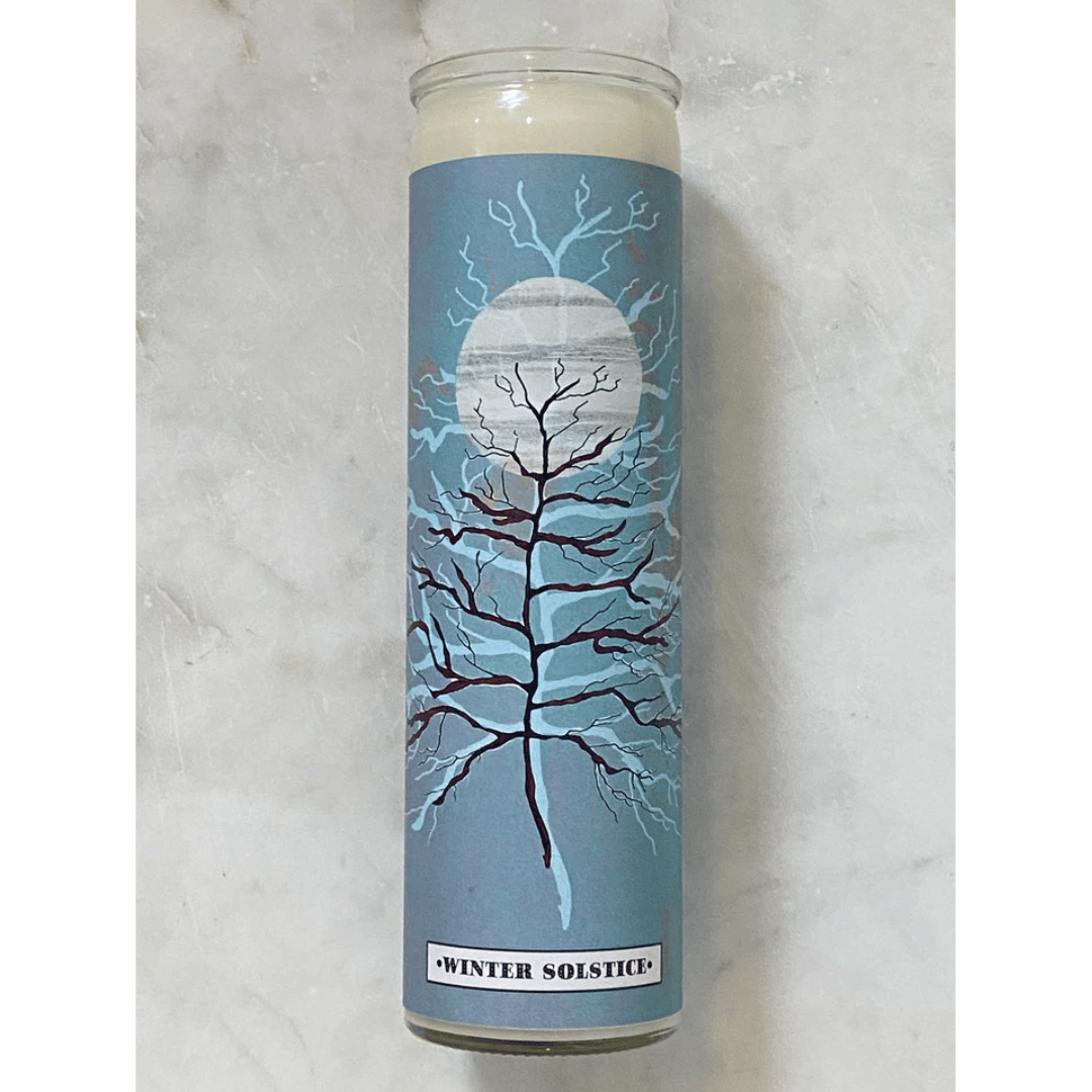 Winter Solstice Altar Candle