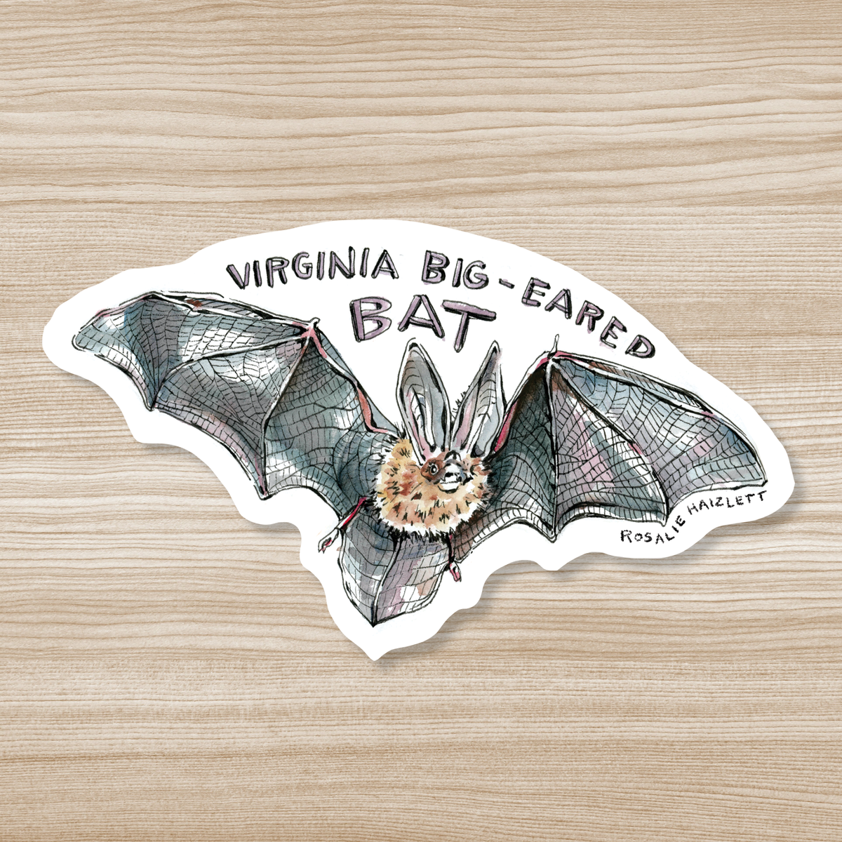 Bat Waterproof Vinyl Sticker