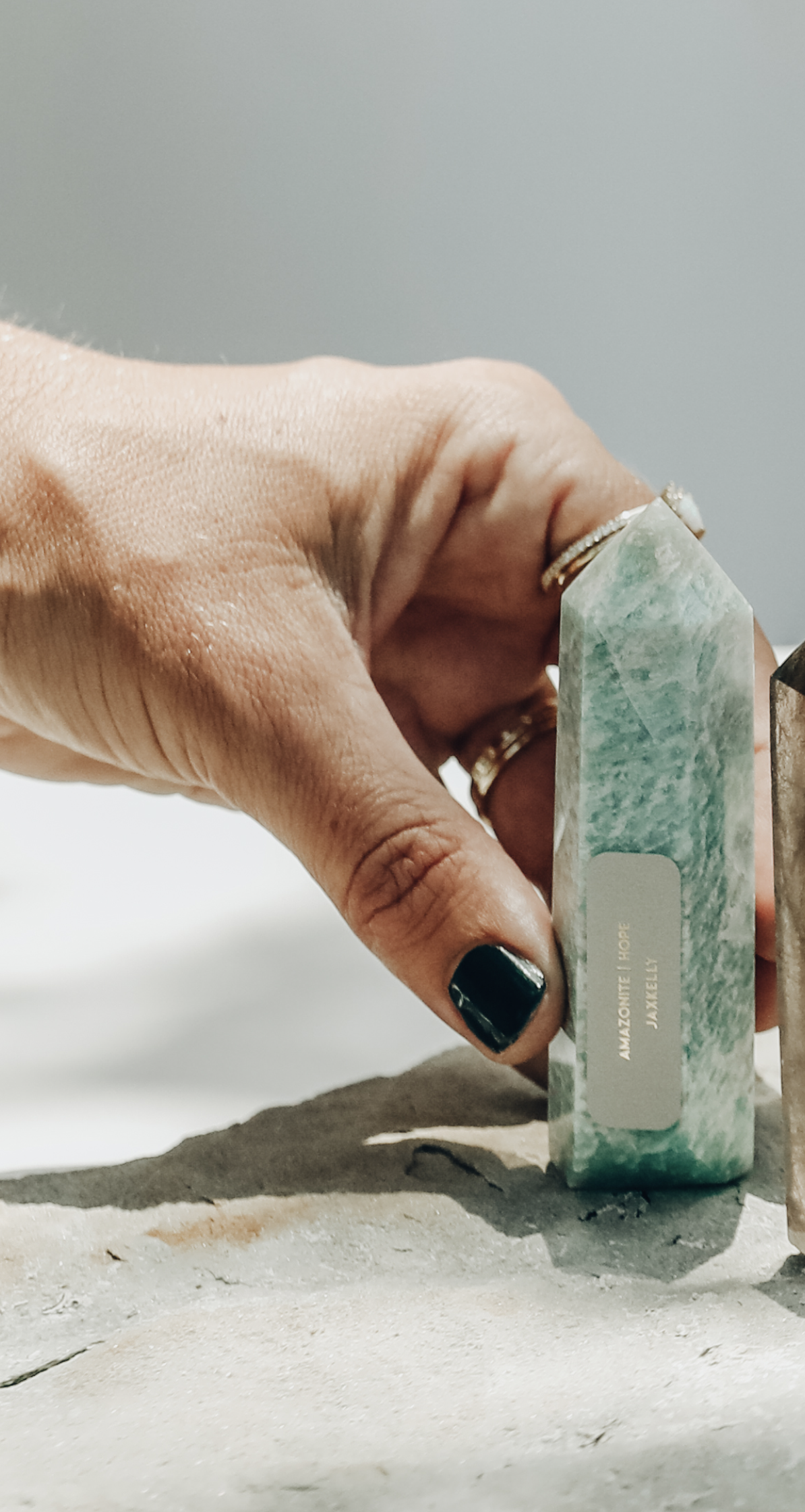 Amazonite Crystal Point