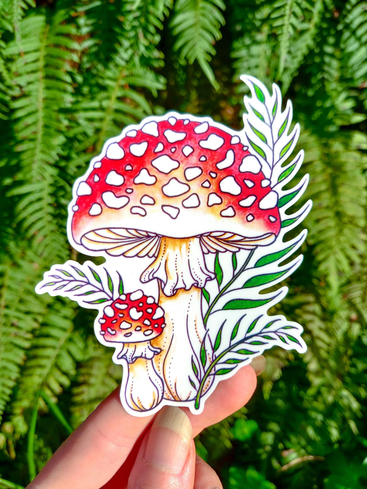 Amanita Vinyl Sticker