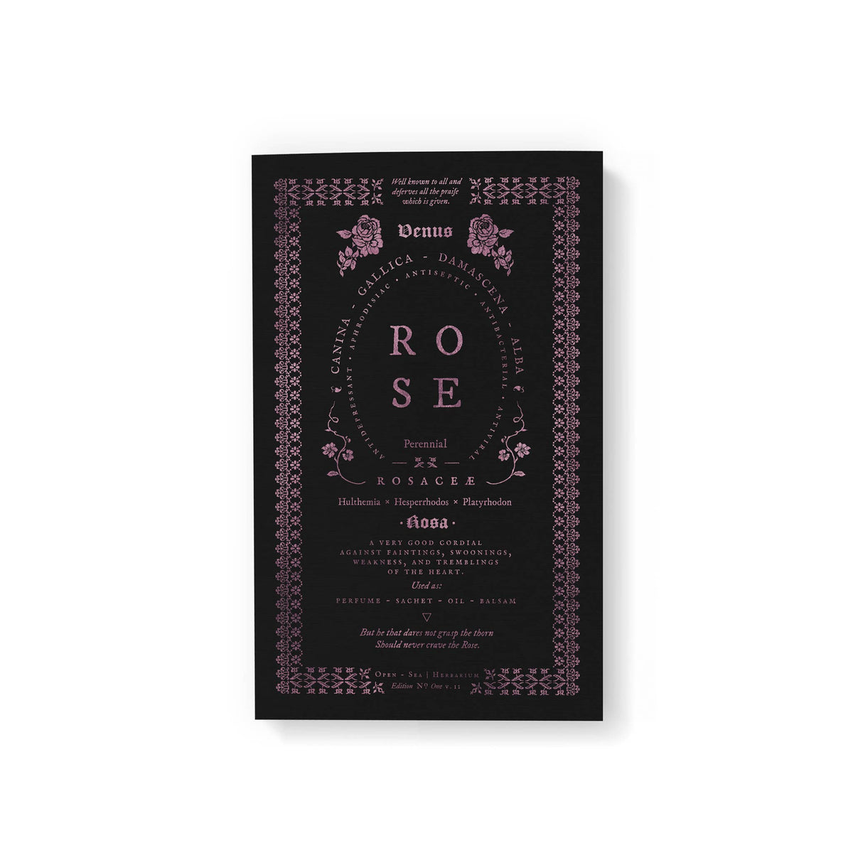 Rose Notebook