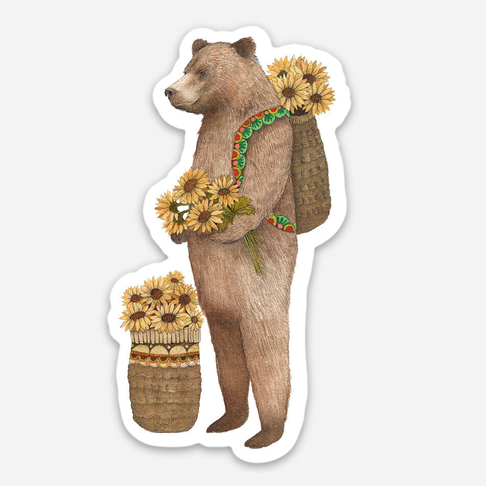 The Bear: Flower Messenger Sticker