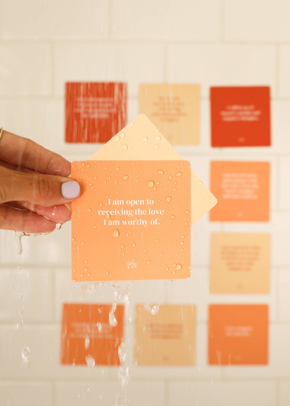 Shower Affirmation Cards - Positivity