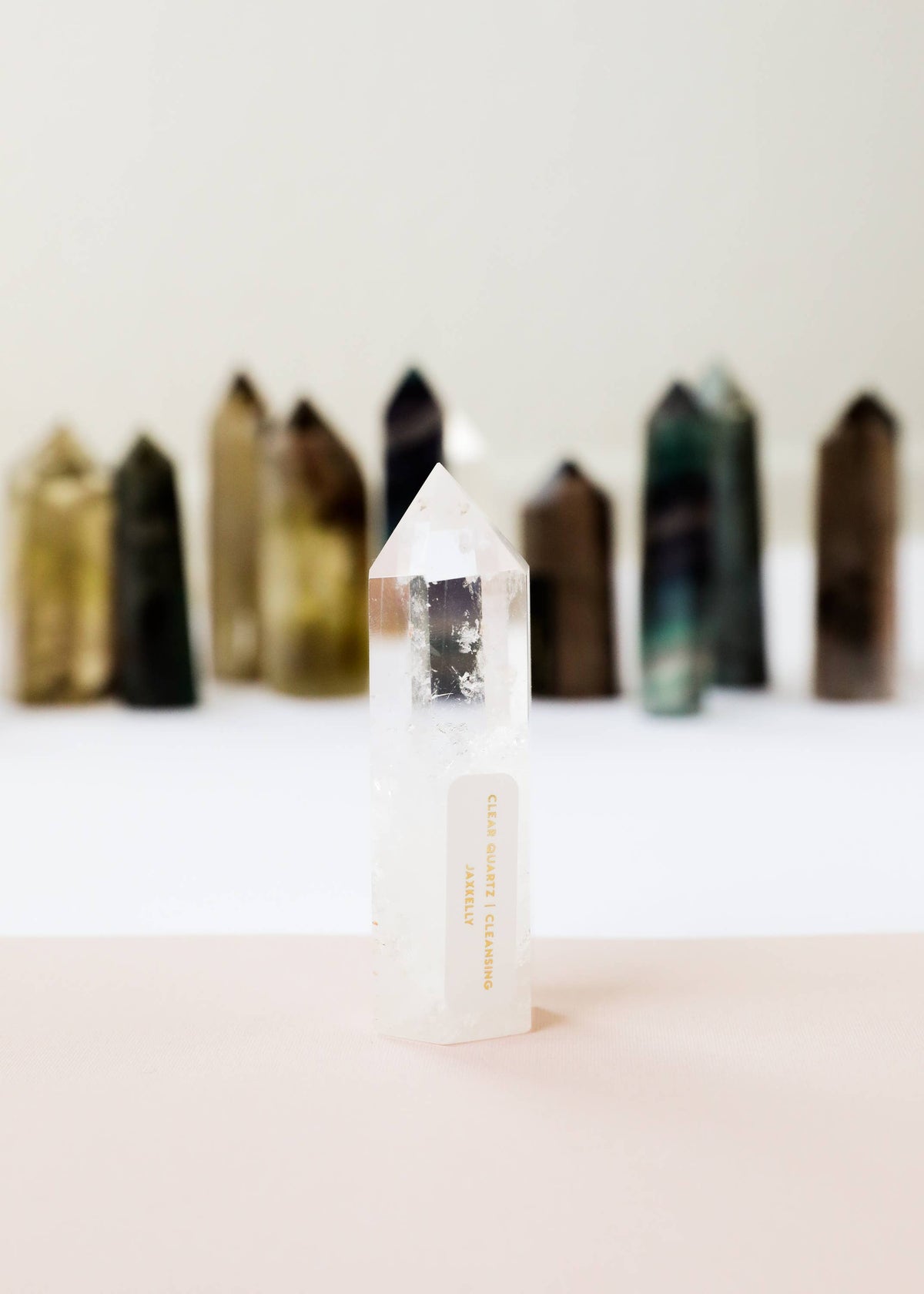 Clear Quartz Crystal Point