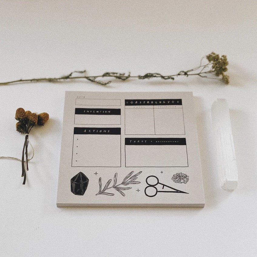 Daily Magic Notepad / Grimoire Template