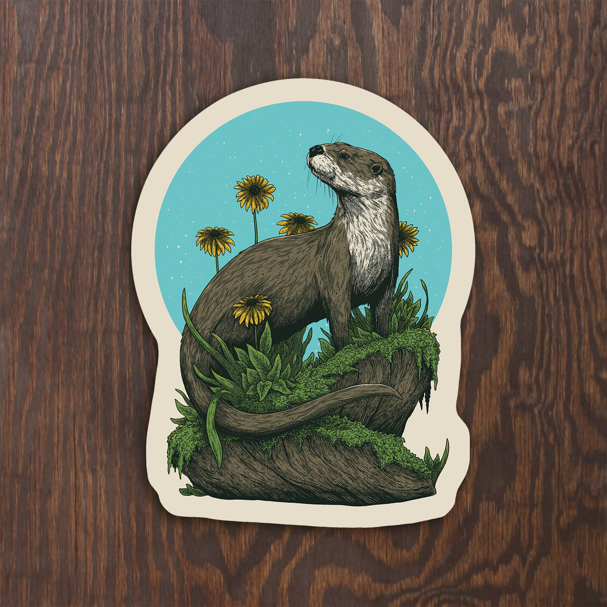 River Otter Sticker