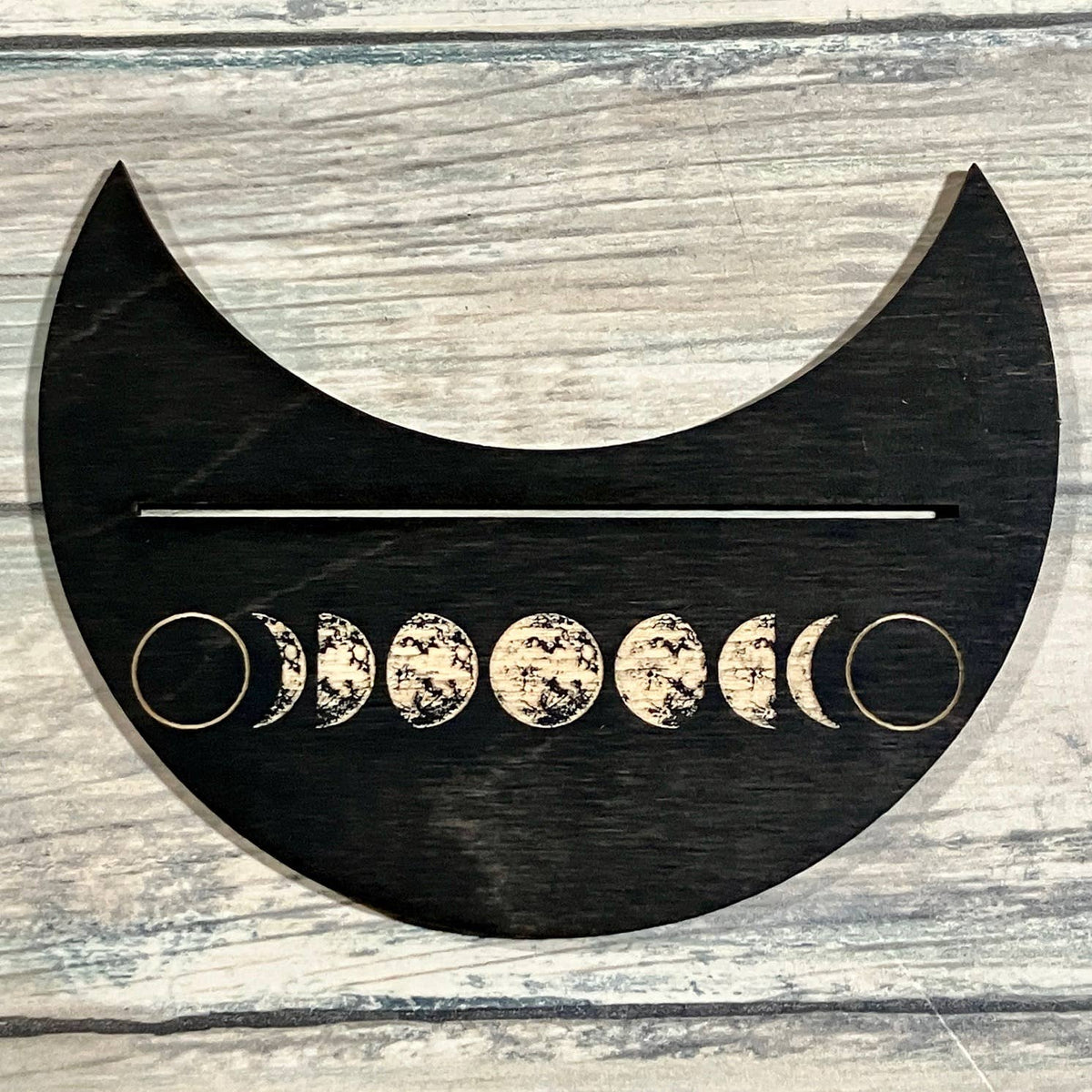 Crescent Moon Phase - Tarot and Oracle Single-Card Holder