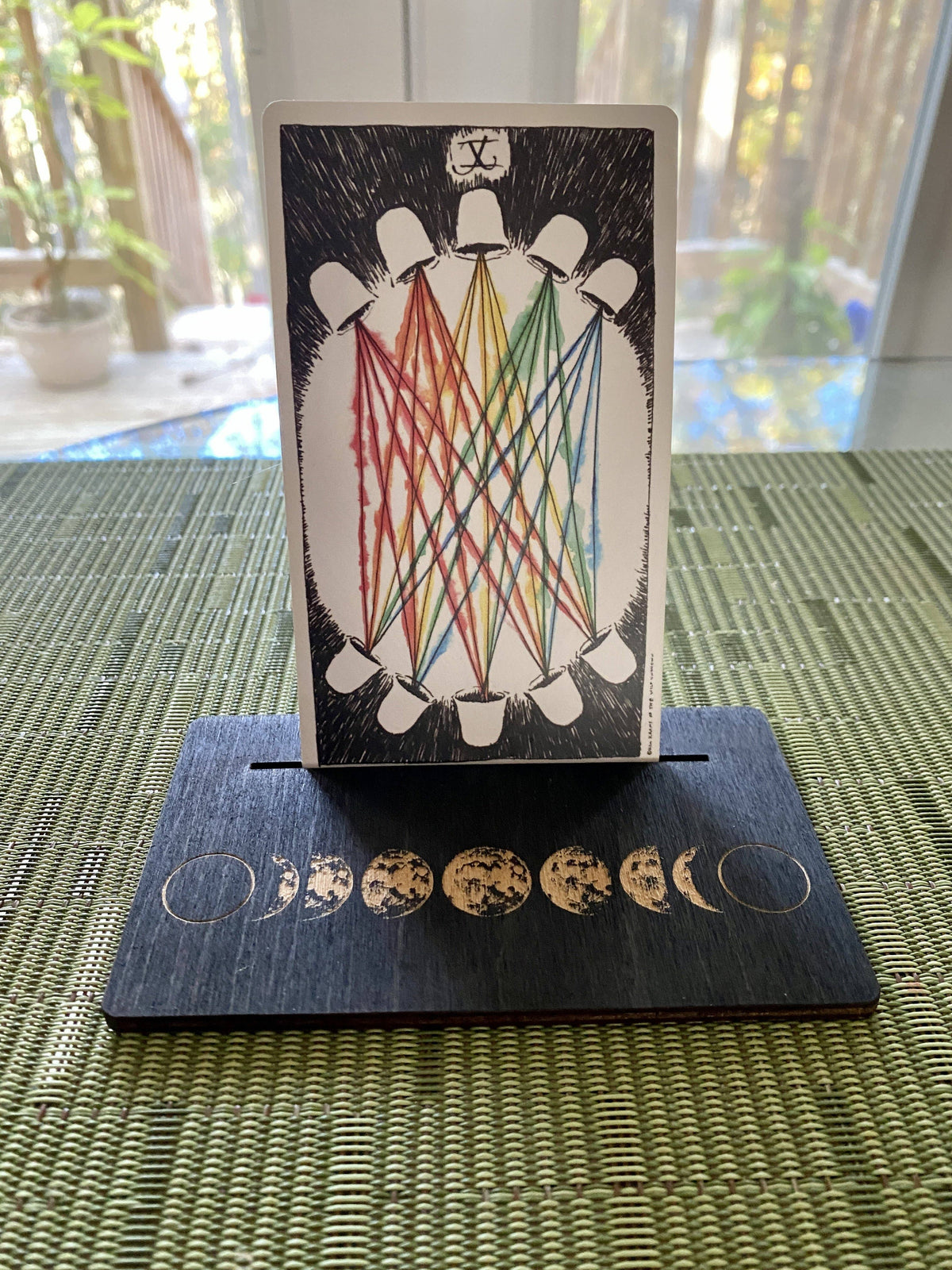 Tarot Card Holder Moon Phase - Oracle Card Holder