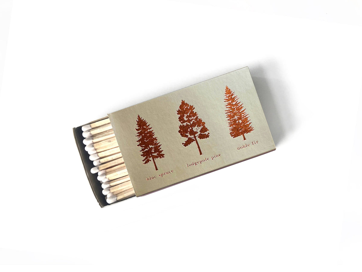 Copper Pines Large Matchbox