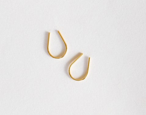 Minimalist Horseshoe Earrings