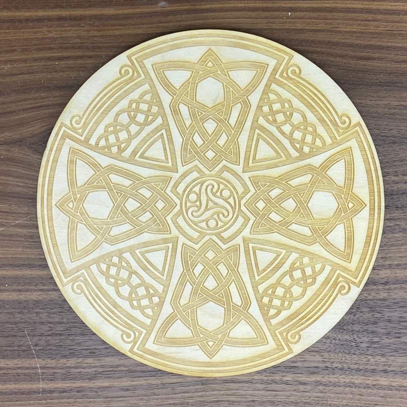 Celtic Cross #2 Crystal Grid