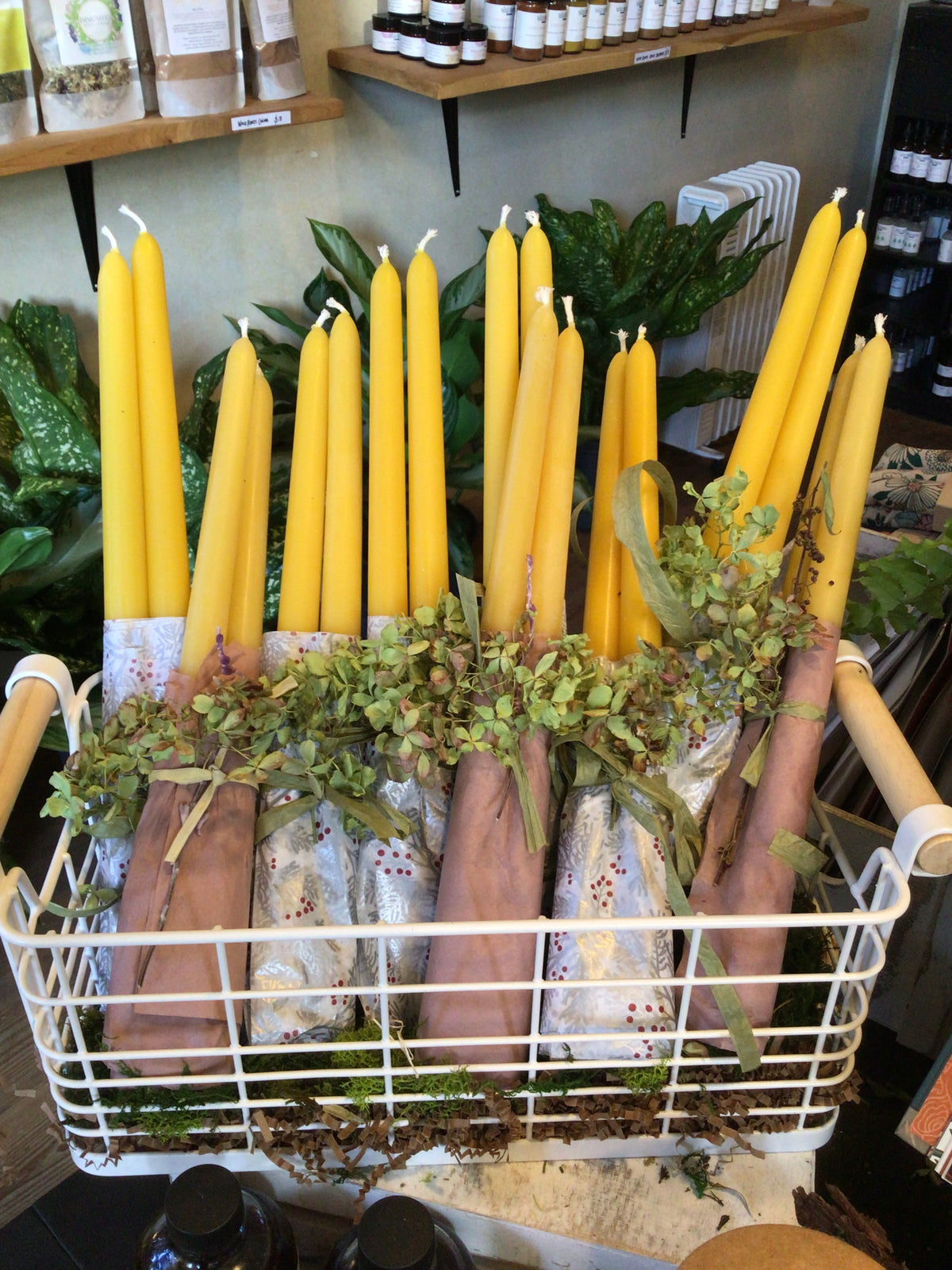 Beeswax Candles - Tapered