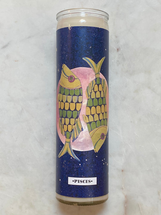Pisces Altar Candle
