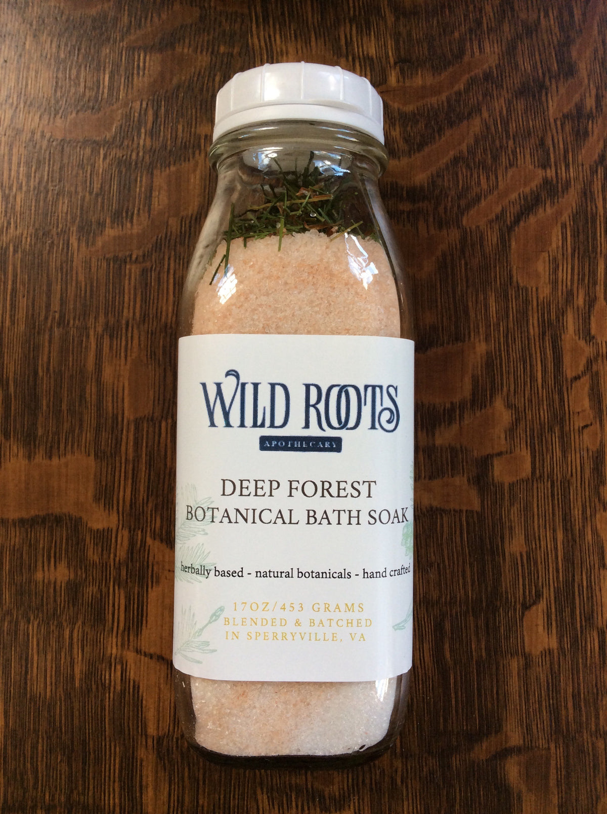 Deep Forest Botanical Bath Salt Soak—Wild Roots Apothecary