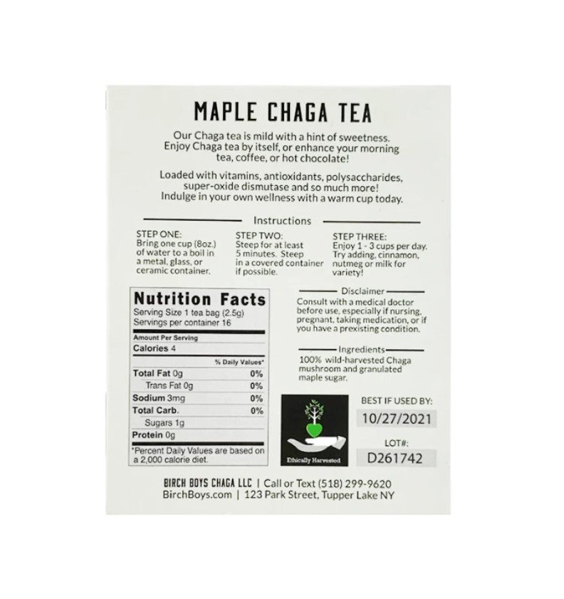 Maple Chaga Tea—Birch Boys