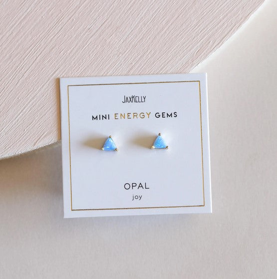 Opal Mini Energy Gems Earrings