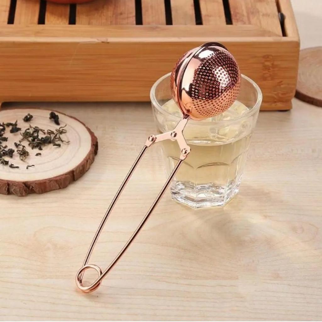 Rose Gold Tea Infuser - Trishnna Tea