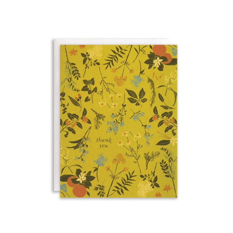 Herbal Tea Thank You Card