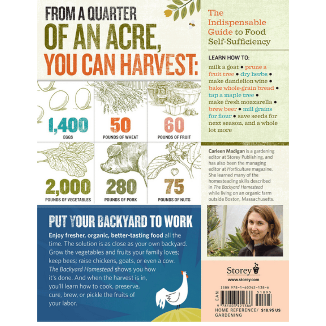 The Backyard Homestead by Carleen Madigan