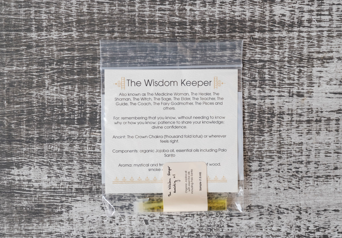 River Island Apothecary: The Wisdom Keeper Anointing Oil