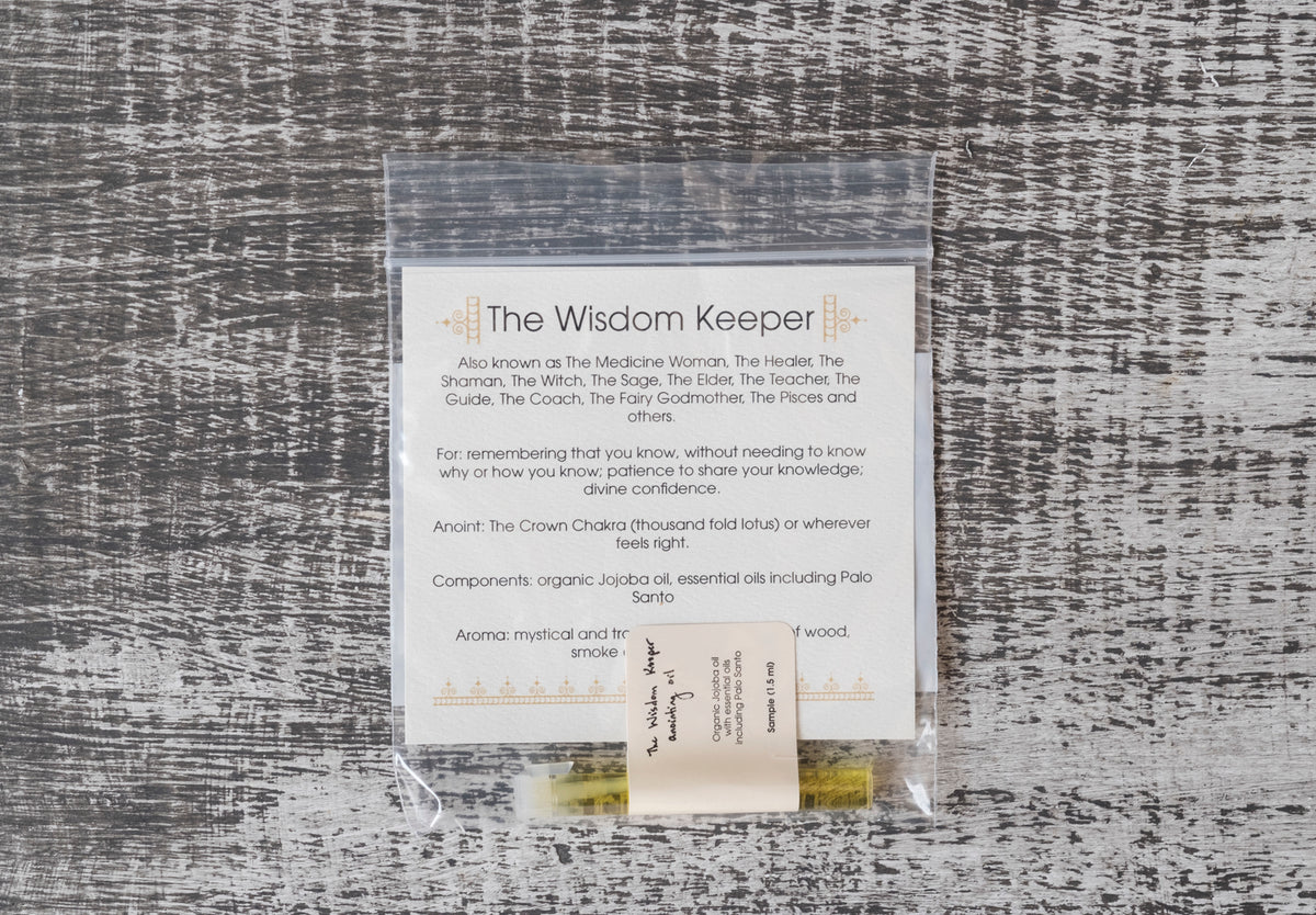 The Wisdom Keeper Anointing Oil - River Island Apothecary